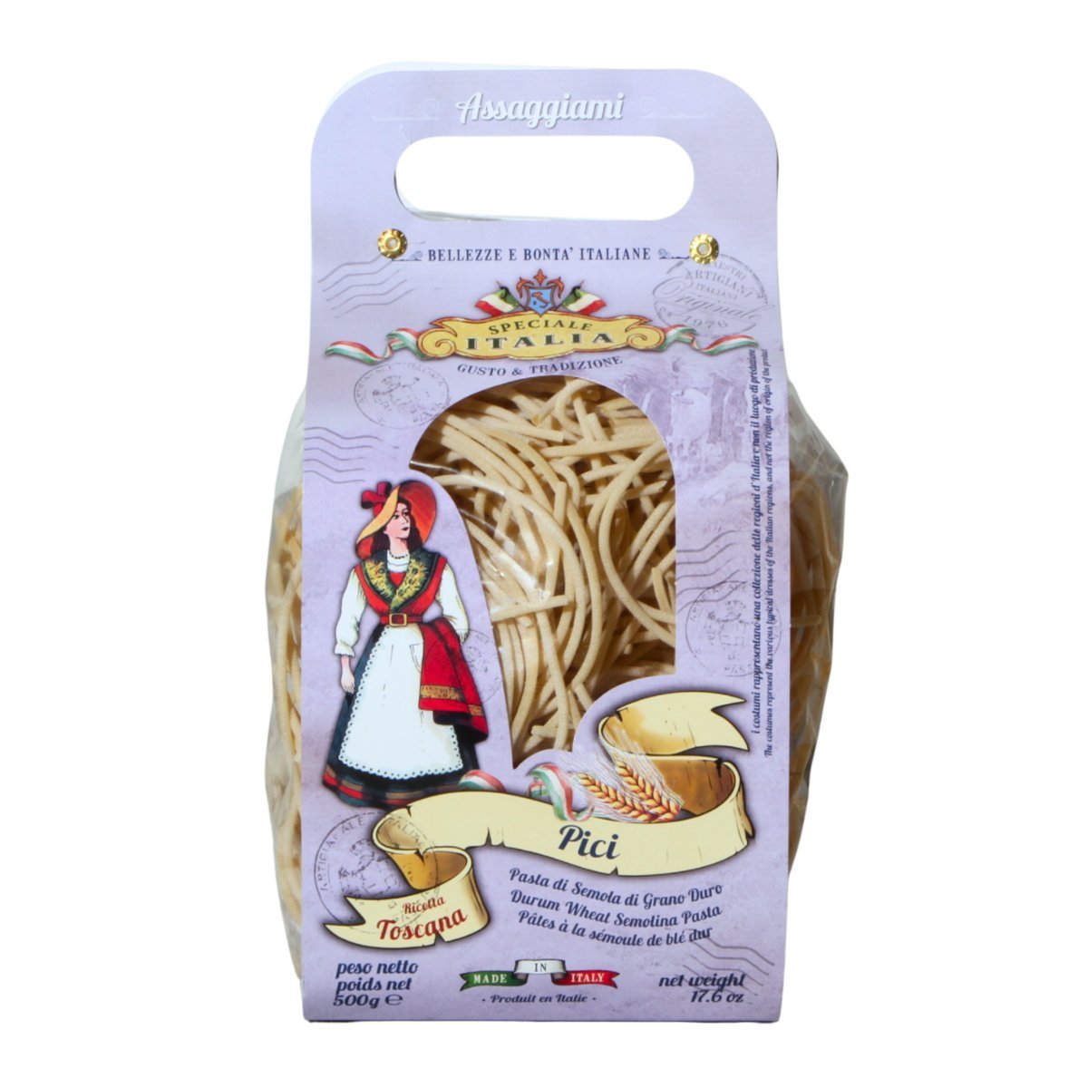 SPECIALE ITALIA Włoski MAKARON PICI Toscana 500g