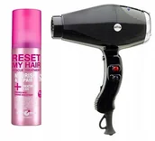 Suszarki do włosów - Gamma Piu Aria Dual Ionic Suszarka czarna spray - miniaturka - grafika 1