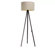 Lampy stojące - Lampa podłogowa STANDART 1xE27/60W/230V beżowy/brązowy - miniaturka - grafika 1