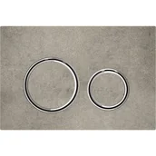 Przyciski spłukujące - Geberit 115.884.JV.1 Przycisk uruchamiaj$296cy Sigma21 przedni imitacja betonu - miniaturka - grafika 1