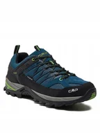 Buty trekkingowe męskie - Cmp Trekkingi Rigel Low Trekking Wp 3Q54457 Niebieski - miniaturka - grafika 1
