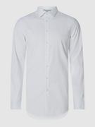 Koszule męskie - Koszula biznesowa o kroju slim fit z dodatkiem streczu - miniaturka - grafika 1