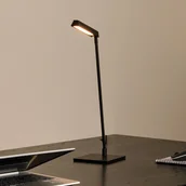 Lampy stojące - Lucide Lampa stołowa LED Lavale, czarna, ściemniana, wysokość 42 cm - miniaturka - grafika 1