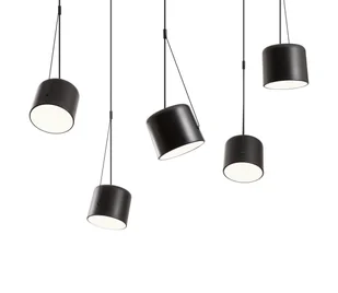 Redo 01-1828 - Żyrandol na lince DODO 5xE27/15W/230V - Lampy sufitowe - miniaturka - grafika 1