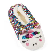Kapcie damskie - Kapcie dziecięce SKECHERS BOYS & GIRLS COSY FURRY SLIPPER 1P - miniaturka - grafika 1