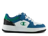 Buty dla dziewczynek - Buty dziecięce Champion S32414WW008 RD18 2.0 LOW B PS Niebieskie - miniaturka - grafika 1