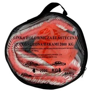 Linka holownicza elastyczna 2000 kg - Akcesoria motoryzacyjne - miniaturka - grafika 1