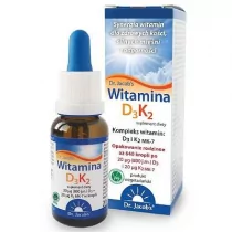 Dr Jacob`s Witamina D3 K2 Suplement diety 20 ml - Witaminy i minerały - miniaturka - grafika 1