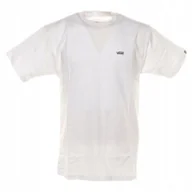 Koszulki męskie - T-Shirt MN Left Chest Logo Biały VANS VN0A3CZEYB21 XXL - miniaturka - grafika 1