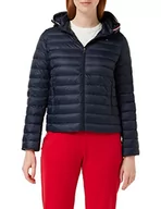 Kurtki damskie - Tommy Hilfiger Damska kurtka puchowa Heritage LW Down Jacket lekka, Desert Sky, M - miniaturka - grafika 1