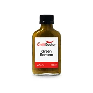 Koncentraty warzywne, przeciery - Green Serrano chilli mash 100 ml - miniaturka - grafika 1