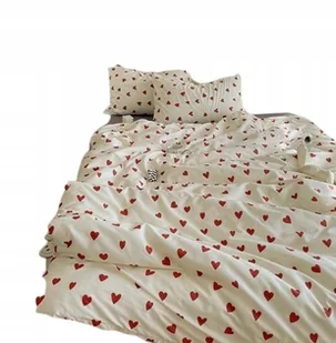 SHEIN KOMPLET POŚCIELI 3 CZĘŚCIOWY BIAŁY W SERCA 135/200 ŁUB - Pościel dla dzieci SHEIN KOMPLET POŚCIELI 3 CZĘŚCIOWY BIAŁY W SERCA 135/200 ŁUB - Pościel dla dzieci - miniaturka - grafika 1