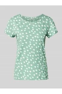 T-shirt o kroju regular fit z czystej bawełny - Tom Tailor - Koszulki i topy damskie - miniaturka - grafika 1