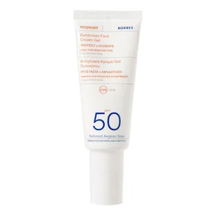 YOGHURT Krem - żel ochronny do twarzy SPF50 - Kremy do twarzy z filtrem - miniaturka - grafika 1