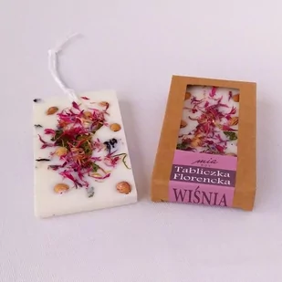 Tabliczka florencka WIŚNIA - zawieszka zapachowa / MIABOX - Odświeżacze powietrza - miniaturka - grafika 1