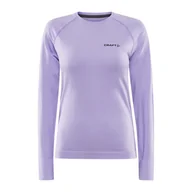 Koszulki i topy damskie - Damska Koszulka z długim rękawem CRAFT CORE DRY ACTIVE COMFORT LS W 1911168-723000 – Fioletowy - miniaturka - grafika 1