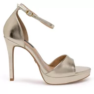 Czółenka - Szpilki Nine West WFA2733-2 Złoty - miniaturka - grafika 1