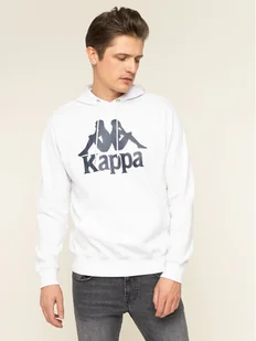 Kappa Bluza 705322 Biały Regular Fit - Bluzy męskie - miniaturka - grafika 1