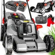 Kosiarki - Venom Mocna Kosiarka Akumulatorowa 44CM Zestaw Ładowarka 2x Aku Silnik Indukcyjny - miniaturka - grafika 1