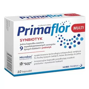 NORIS PHARMA Primaflor MULTI x 10 kaps - Przeziębienie i grypa - miniaturka - grafika 1