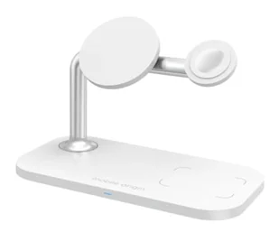 Mobile Origin 3-in-1 Wireless charger white - Ładowarki do telefonów - miniaturka - grafika 1
