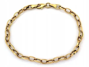 Złota Bransoletka 585 Ankier Do Charms 14Kt - Bransoletki - miniaturka - grafika 1