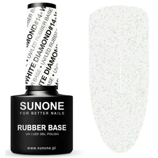 Sunone Rubber Baza kauczukowa Hybryda 5g White Dia - Lakiery hybrydowe - miniaturka - grafika 1