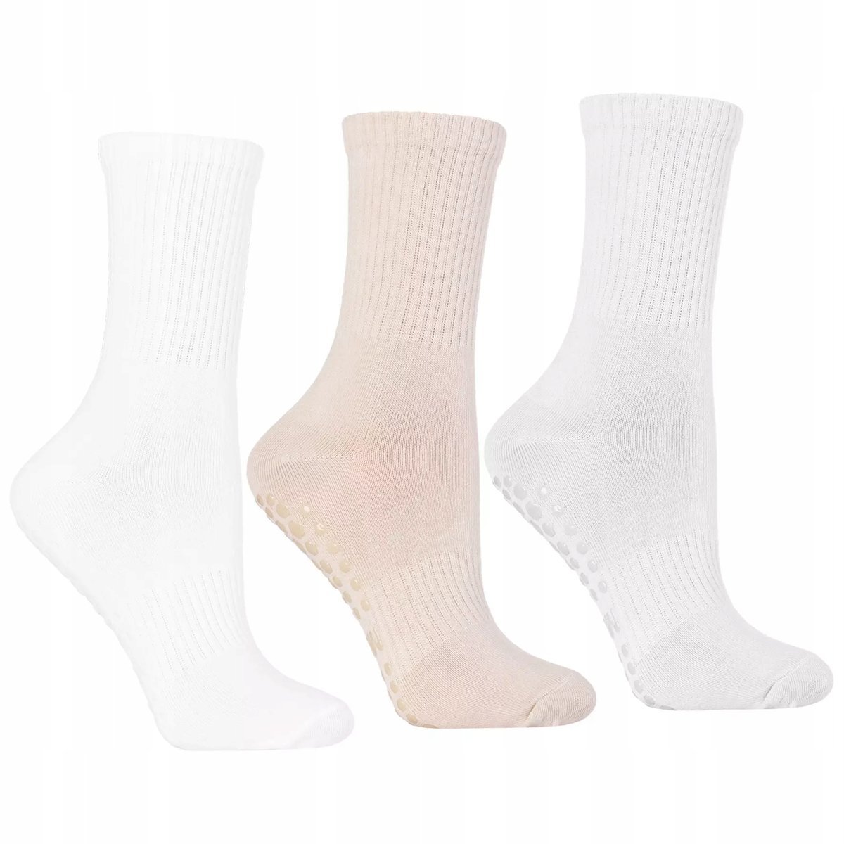 3X SKARPETKI DAMSKIE DŁUGIE BAWEŁNIANE SKARPETY ABS MORAJ 35-38