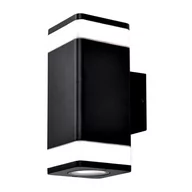 Lampy ogrodowe - Tamiza kinkiet elewacyjny 2xE27 czarny K-8207 - miniaturka - grafika 1