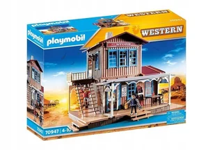 Playmobil Western 70947 Westernowy Sklep Z Mieszkaniem - Klocki - miniaturka - grafika 1
