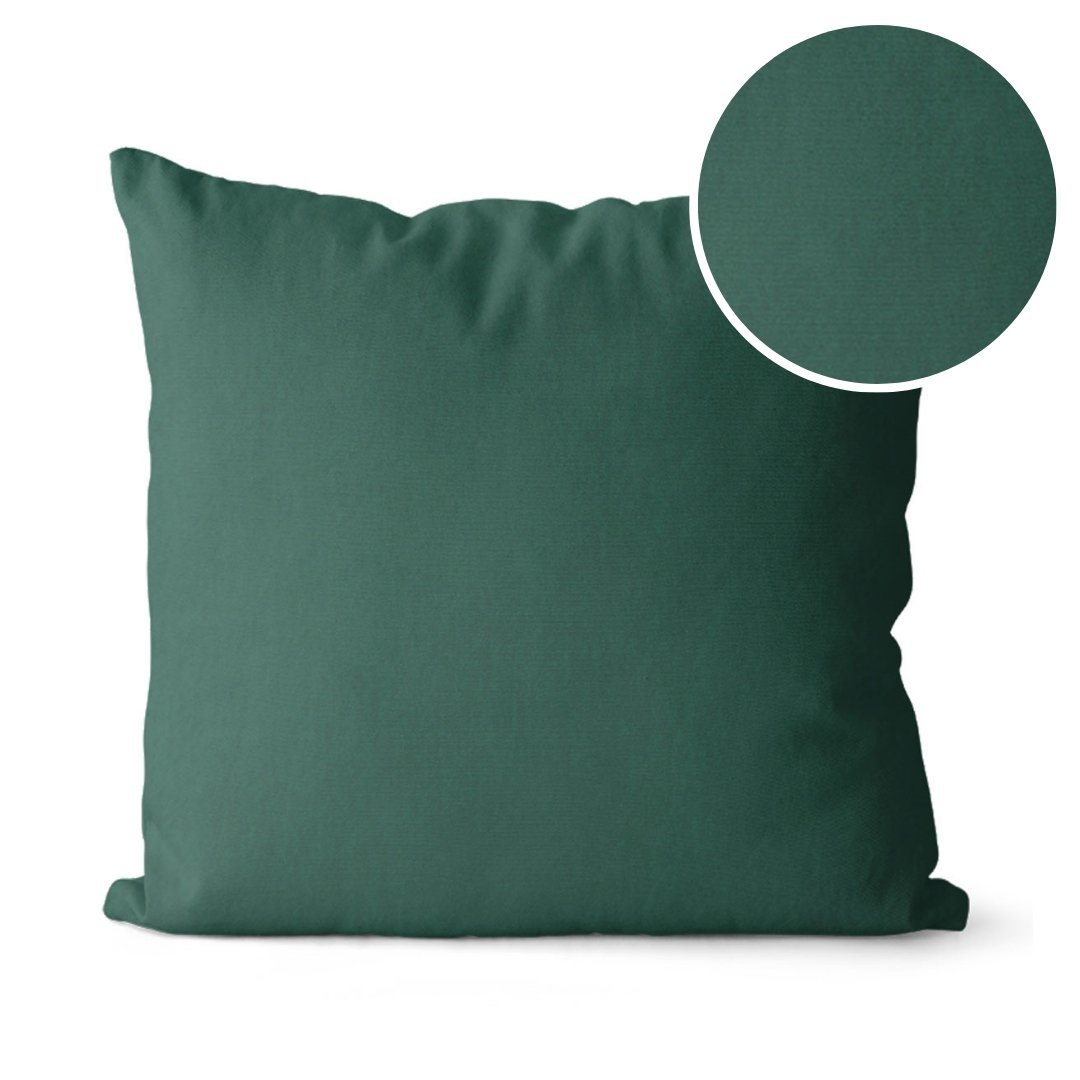 POSZEWKA NA PODUSZKE DEKORACYJNA 40x40 ZIELONA STYL KLASYCZNY NOWOCZESNY