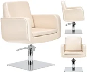 Fotele fryzjerskie - Fotel fryzjerski Julian hydrauliczny obrotowy do salonu fryzjerskiego krzesło fryzjerskie - miniaturka - grafika 1