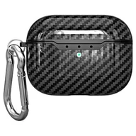 Akcesoria do słuchawek - Etui na słuchawki BELINE Carbon do Apple AirPods Pro 2 Czarny - miniaturka - grafika 1
