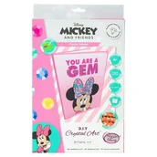 Zabawki kreatywne - Craft Buddy Crystal Art Myszka Minnie notes, Zestaw kreatywny - miniaturka - grafika 1