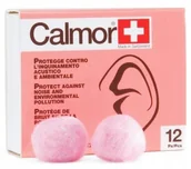 Akcesoria medyczne - Calmor, Woskowe Zatyczki Do Uszu, 12 Szt. - miniaturka - grafika 1