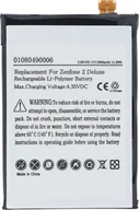 Baterie do telefonów - Bateria odpowiednia dla Asus Zenfone 2 Deluxe, Li-Polymer, 3,85V, 2900mAh, 11,2Wh, wbudowana, bez narzędzi - miniaturka - grafika 1