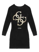 Sukienki i spódniczki dla dziewczynek - Guess Sukienka dzianinowa J5BK08 Z0720 Czarny Regular Fit - miniaturka - grafika 1