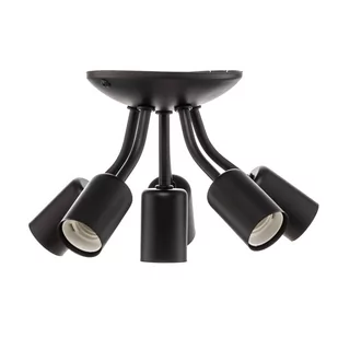 Lampa sufitowa oprawa Go, 6-punktowa, czarna - Lampy sufitowe - miniaturka - grafika 4