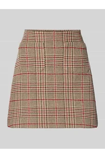 Spódnica mini o lekko rozkloszowanym kroju ze wzorem w kratę - Tommy Hilfiger - Spódnice - miniaturka - grafika 1