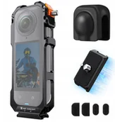 Akcesoria do kamer sportowych - Frame Mount Klatka Ochronna Ramka 2x Iso 1/4 Gopro Dekielek Do Insta360 X5 / Kf31.182 - miniaturka - grafika 1