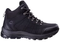 Buty trekkingowe męskie - Męskie buty turystyczne HI-TEC Mengelo MID, czarny, r. 43 - miniaturka - grafika 1