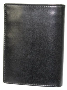 Portfel Męski Skórzany EL FORREST Skóra Bydlęca Duży Pionowy Bez Zapięcia Dwa Skrzydełka RFID CZARNY 896 61 13 x 10 x 3 [cm] - Portfele - miniaturka - grafika 8