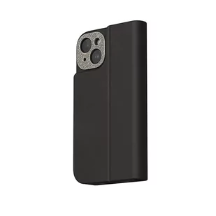 Moshi Overture MagSafe - Skórzane etui 3w1 z klapką iPhone 15 (Midnight Black) - Pozostałe akcesoria do telefonów - miniaturka - grafika 2
