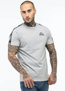 T-shirt LONSDALE BRINDISTER szary-L - Koszulki męskie - miniaturka - grafika 1