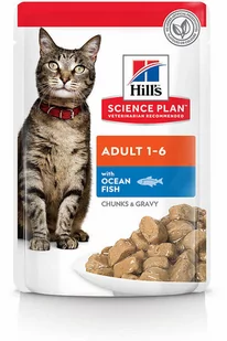 Mieszany zestaw Hills Science Plan Adult, 24 x 85 g - Adult, ryba morska - Mokra karma dla kotów - miniaturka - grafika 1