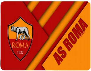 Podkładka pod myszkę AS Roma + imię - Podkładki pod mysz - miniaturka - grafika 1