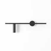 Lampy ścienne - Trevo Lewy kinkiet 1-punktowy czarny 1104C1 - miniaturka - grafika 1