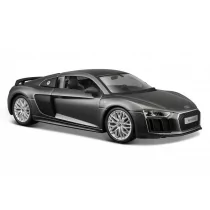Model kompozytowy Audi R8 1/24 szary Maisto - Kolekcjonerskie modele pojazdów - miniaturka - grafika 1