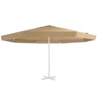 Pozostałe meble ogrodowe - vidaXL Pokrycie do parasola ogrodowego kolor taupe 500 cm 312541 - miniaturka - grafika 1