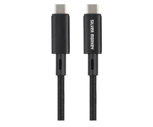 Silver Monkey Kabel Thunderbolt 4 240W 40Gb 1m - Kable USB - miniaturka - grafika 1